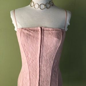 Guess Pink Corset Top